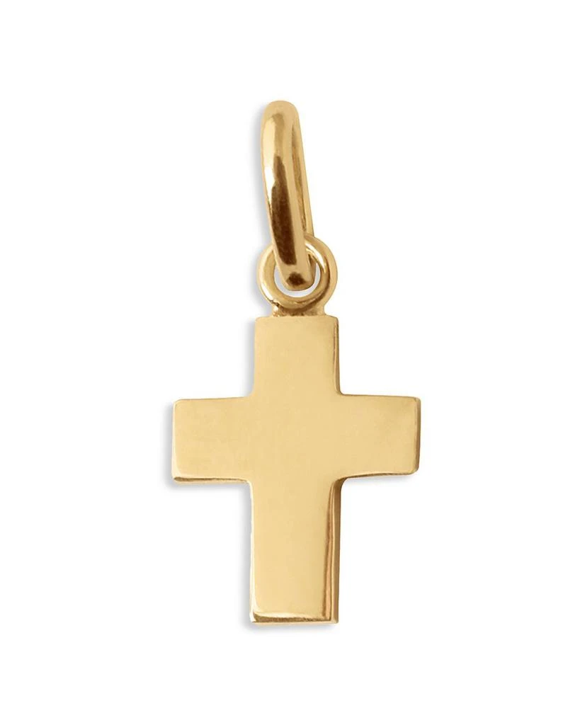 Gigi Clozeau 18K Yellow Gold Polished Cross Pendant 1