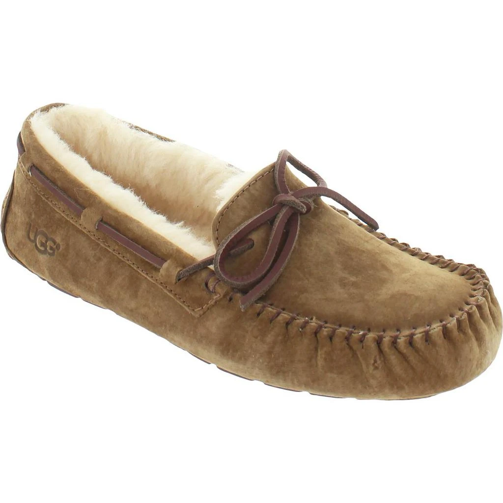 Ugg Ugg Women's Dakota Suede Wool Slip On Moccasin Slippers 3