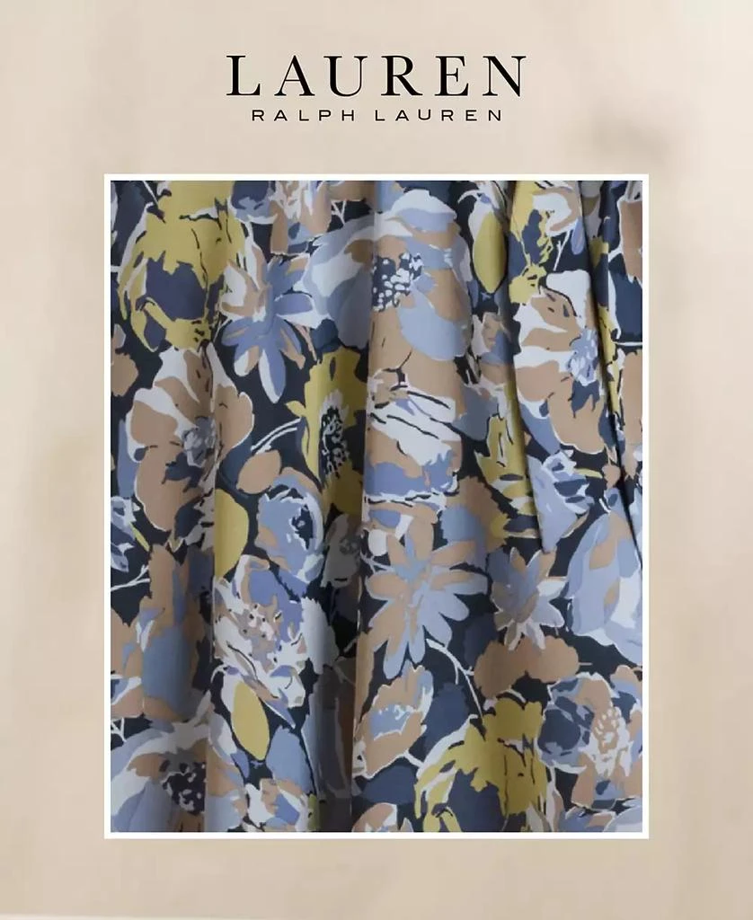 Ralph Lauren Women's Floral Stretch Cotton Boatneck Tee, Regular & Petite 2