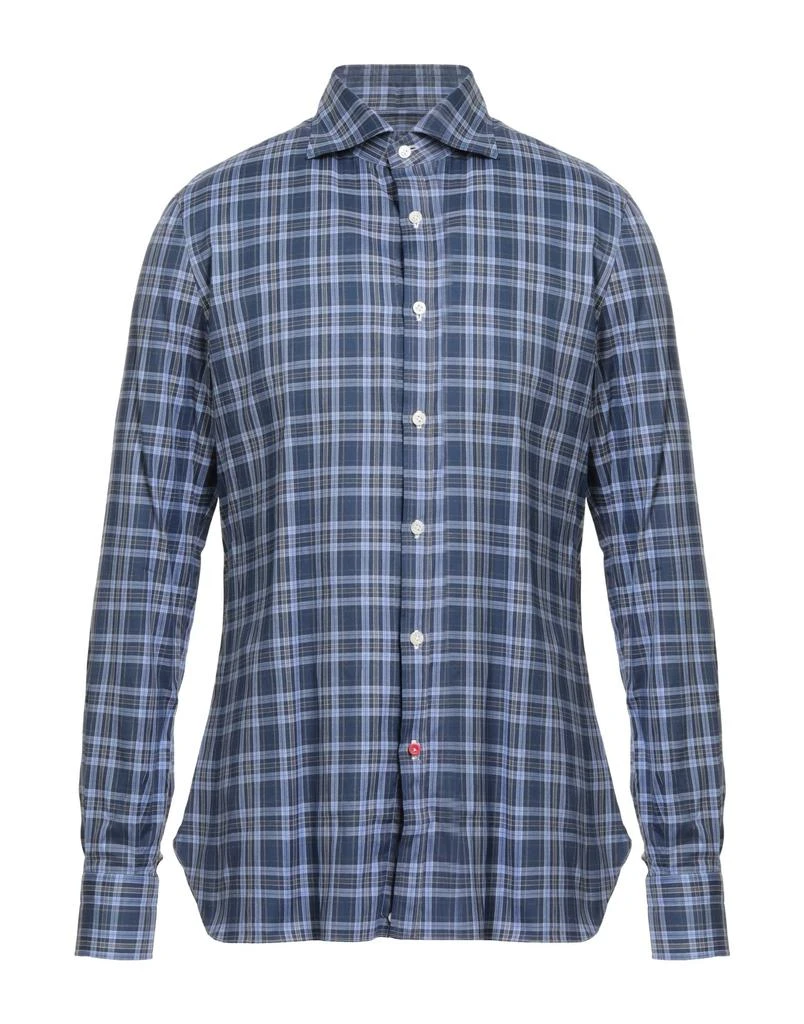 Isaia Checked shirt 1