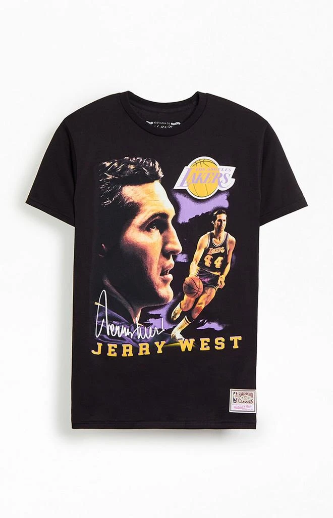 Mitchell & Ness Jerry West Lakers T-Shirt 1