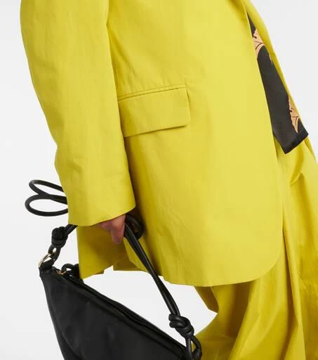 Dries Van Noten Oversized cotton poplin blazer 5