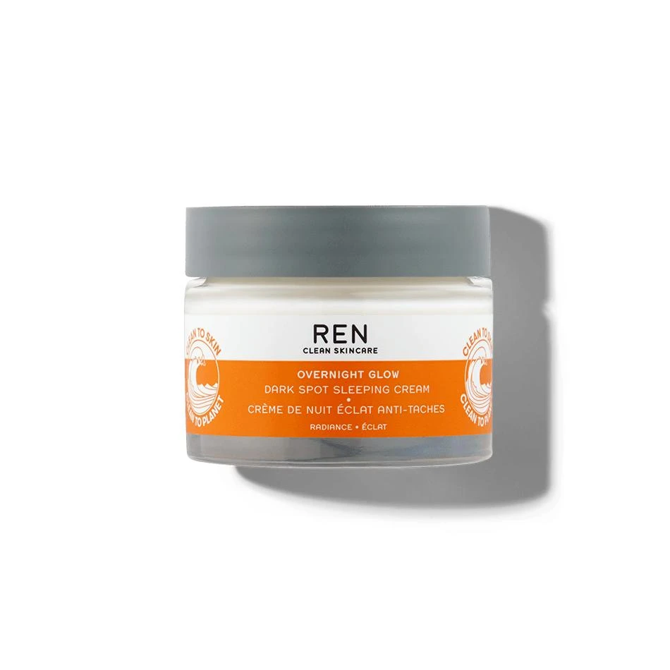 REN Clean Skincare Radiance Overnight Glow Dark Spot Sleeping Cream 1