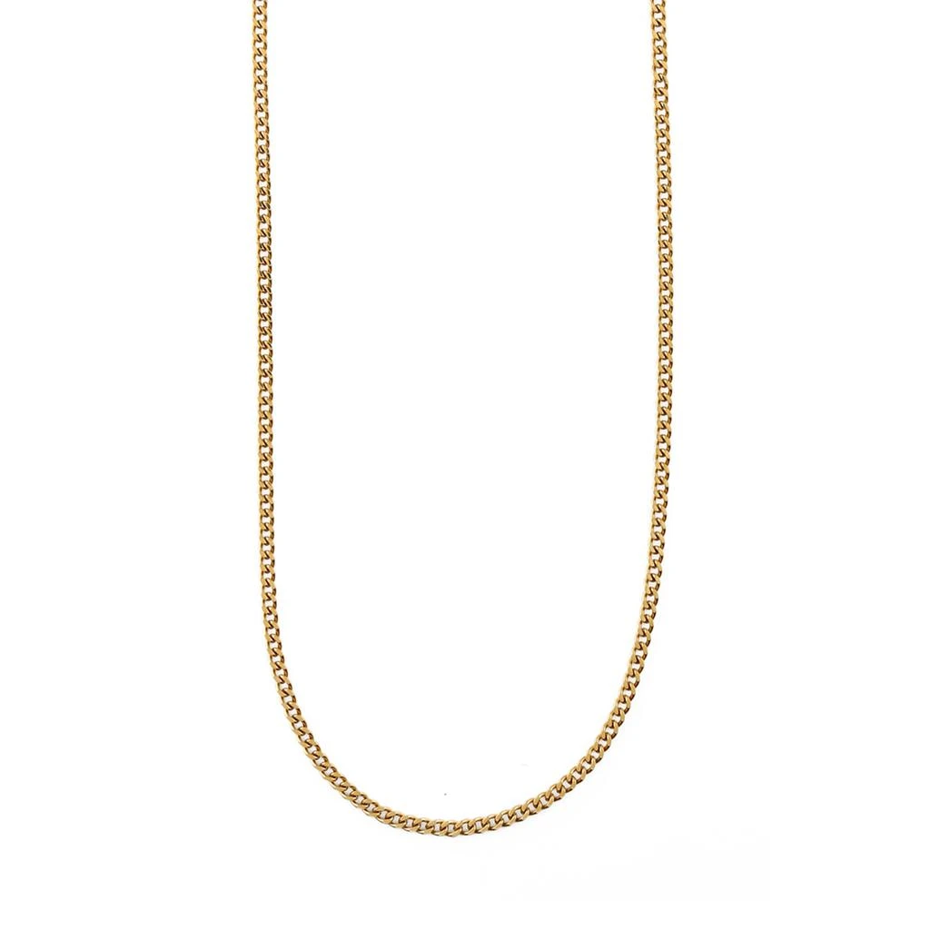 Orelia & Joe Fine Curb Chain Necklace 1