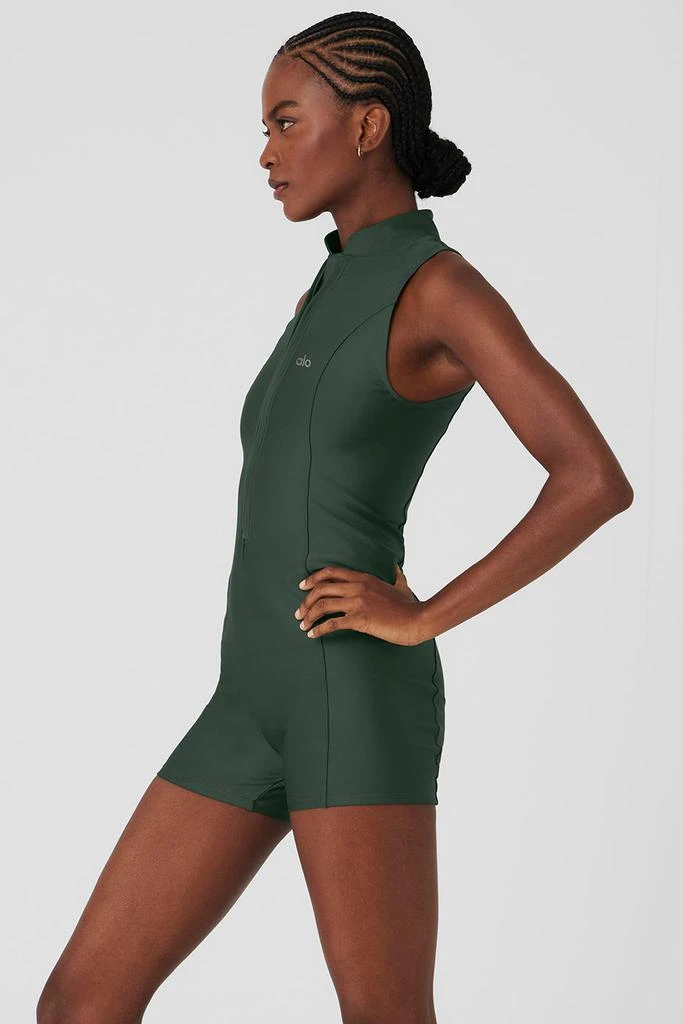 Alo Airlift High Tide Onesie - Dark Cactus 3