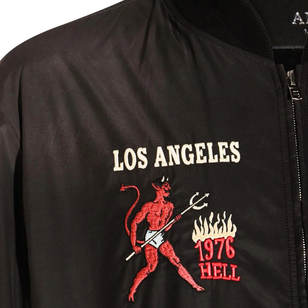 AMIRI Amiri Zip-Up Embellished Bomber Jacket 3