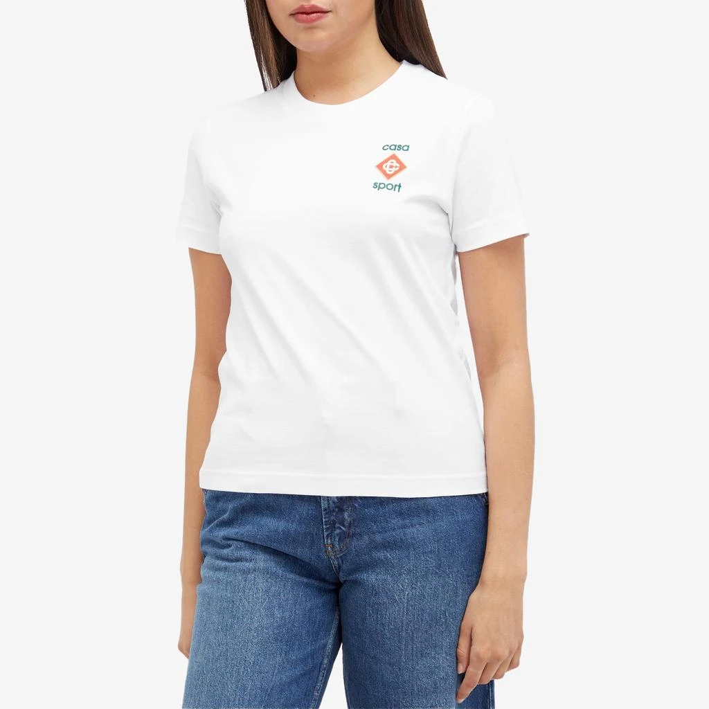 Casablanca Casablanca Casa Sport Printed Fitted T-Shirt 2
