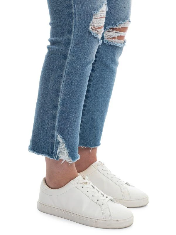 1822 Denim High Rise Cropped Mini Bootcut Jeans 4