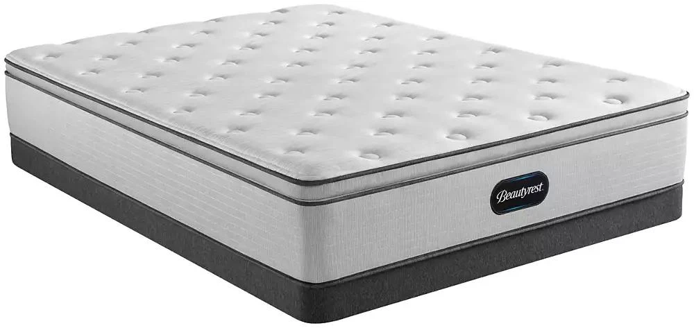 Beautyrest CLOSEOUT! BR800 13.5" Plush Pillow Top Mattress Set- 9
