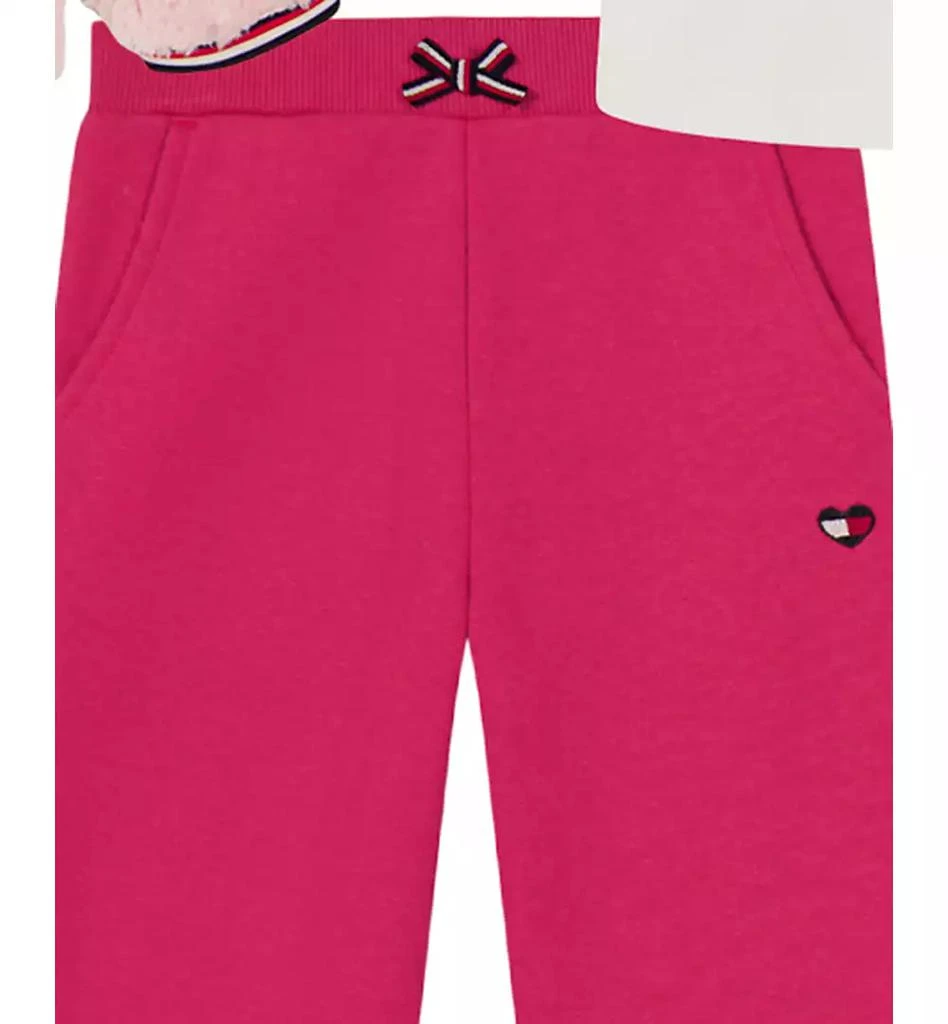 Tommy Hilfiger Baby Girls
Crewneck T-Shirt, Hoodie, and Pants, 3-Piece Set 3