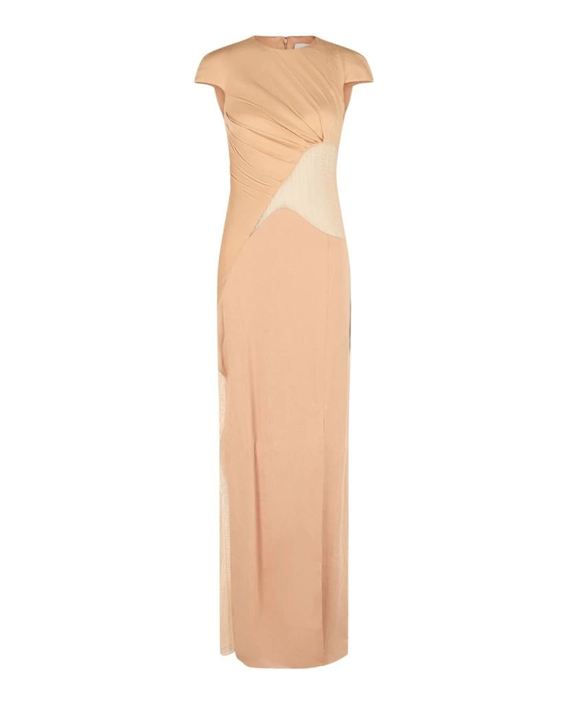 Givenchy Evening Satin Dress And 4G Lace