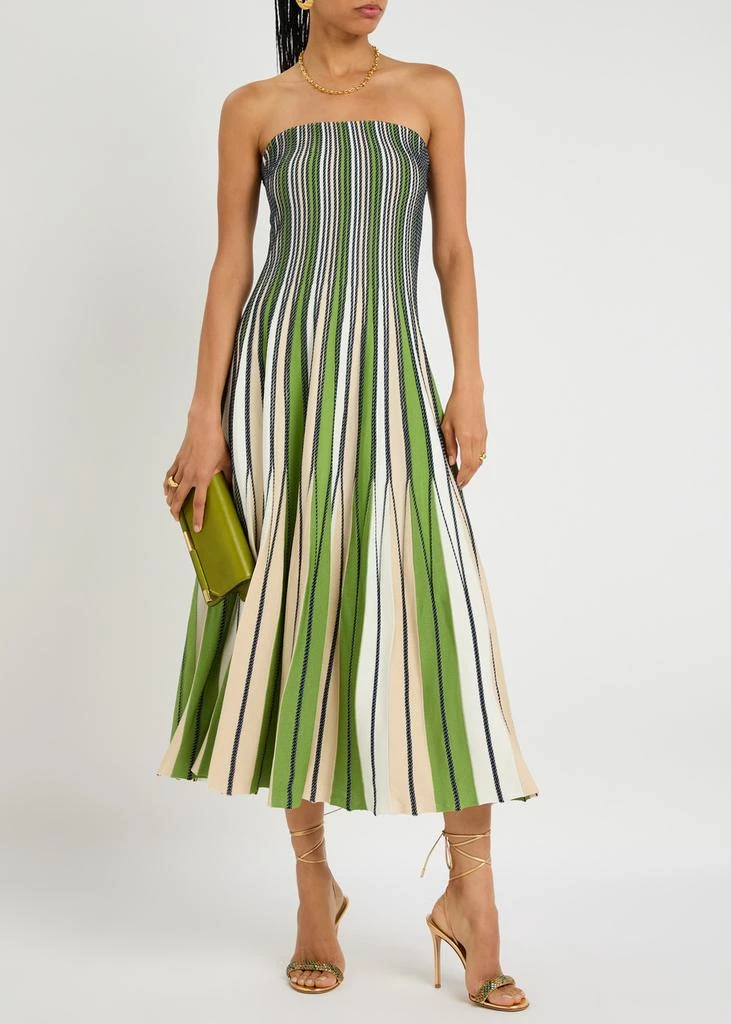 Jonathan Simkhai Soleil striped knit-jersey midi dress 4