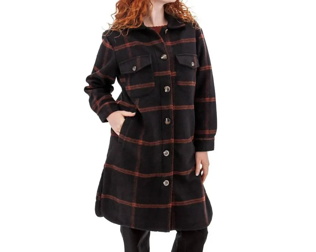 Aventura Aventura - North Wind Button Front Coat