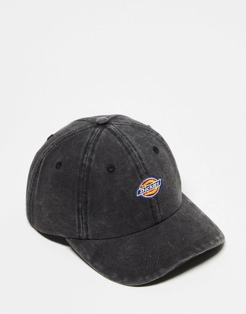 DICKIES Dickies hardwick duck canvas baseball cap in black 1