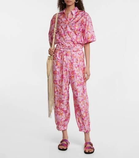 Isabel Marant Liaggy floral shirt 2