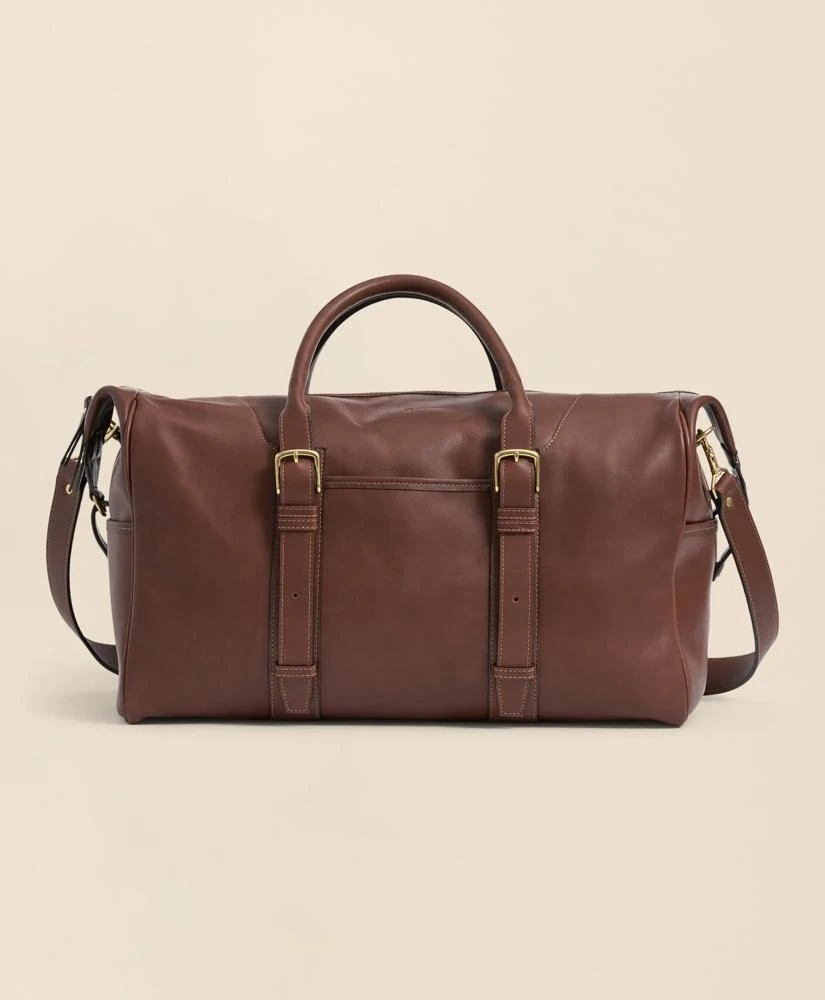 Brooks Brothers Leather Duffel Bag