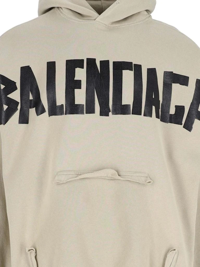 Balenciaga Balenciaga Logo Printed Hoodie 3