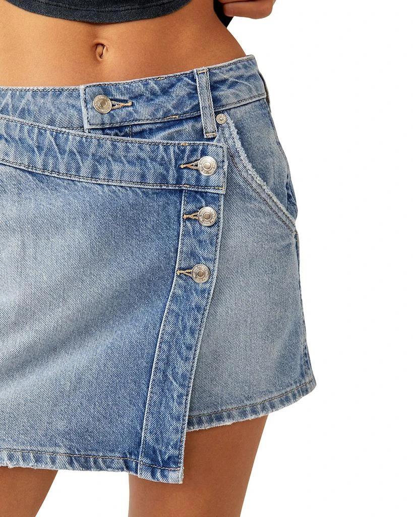 Free People We The Free Wynne Denim Skirt 4