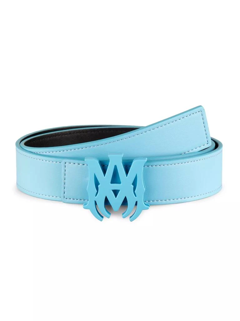 AMIRI MA Buckle Leather Reversible Belt 2