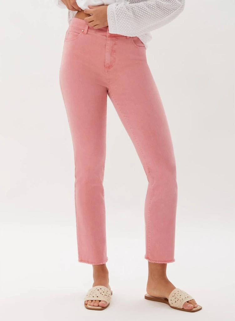 Ecru Ecru - LA CIENEGA STRAIGHT LEG CROPPED JEAN 1