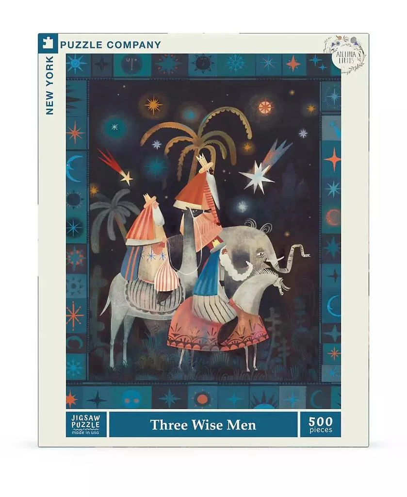 New York Puzzle Company Three Wise Men 500 Piece Puzzle