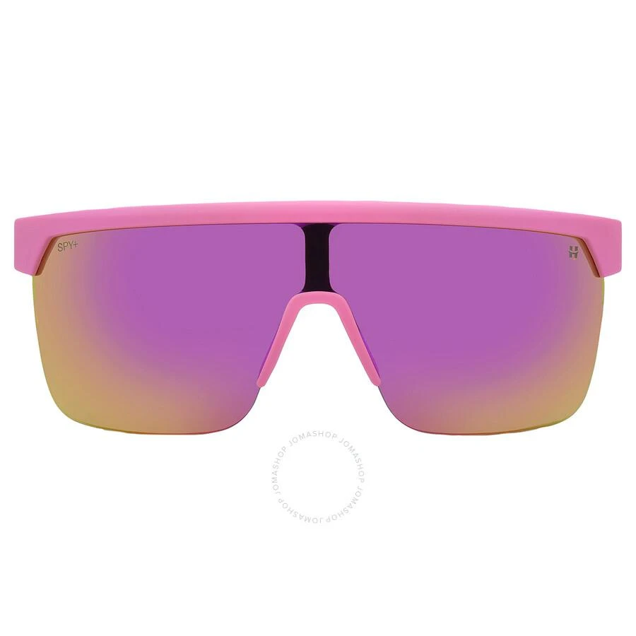 Spy FLYNN 5050 Happy Bronze Pink Mirror Shield Unisex Sunglasses 6700000000215 1