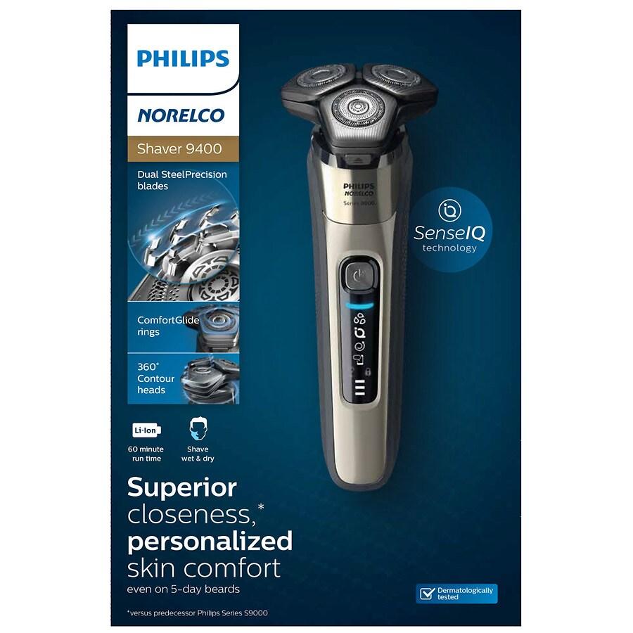 Philips Norelco Shaver 9500 Rechargeable Wet & Dry Electric Shaver (S9985/84)