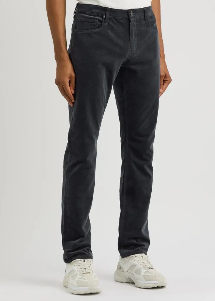 Paige Federal slim straight-leg corduroy jeans 2