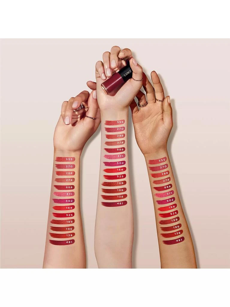 Lancôme L'Absolu Rouge Drama Ink Liquid Lipstick 4