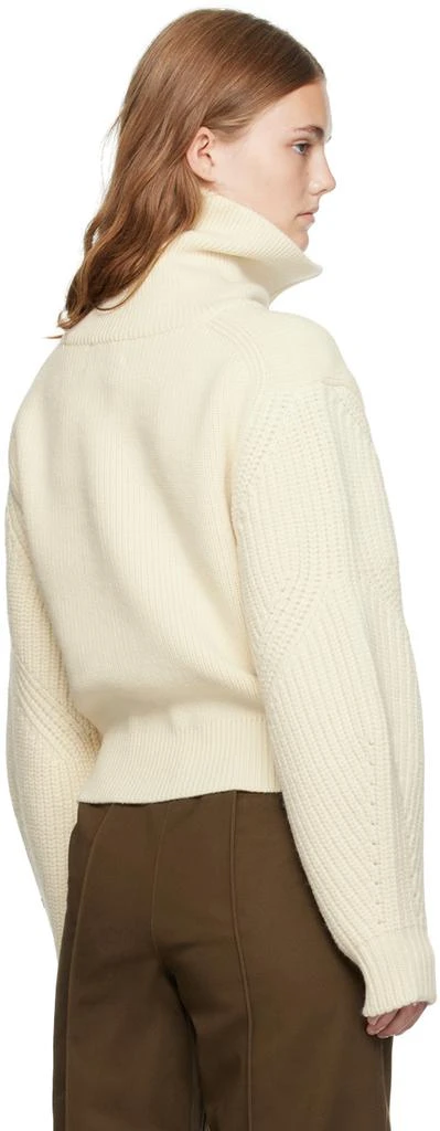 Recto Off-White Half-Zip Polo 3