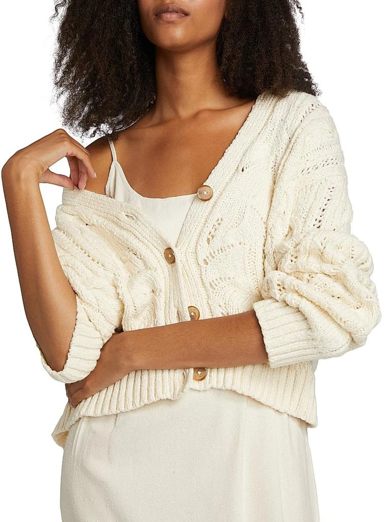 Jenni Kayne Audrey Cotton V-Neck Cardigan 6