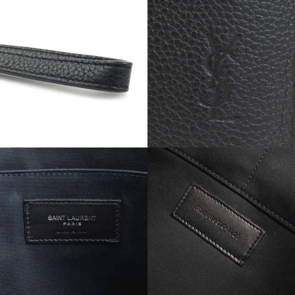 Yves Saint Laurent Leather Clutch Bag (Pre-Owned) 5
