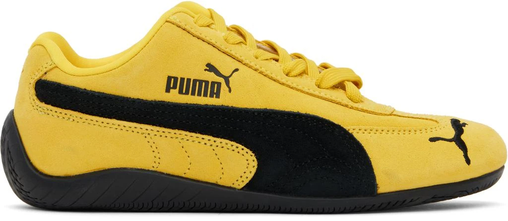 Puma Yellow & Black Speedcat OG Sneakers 1