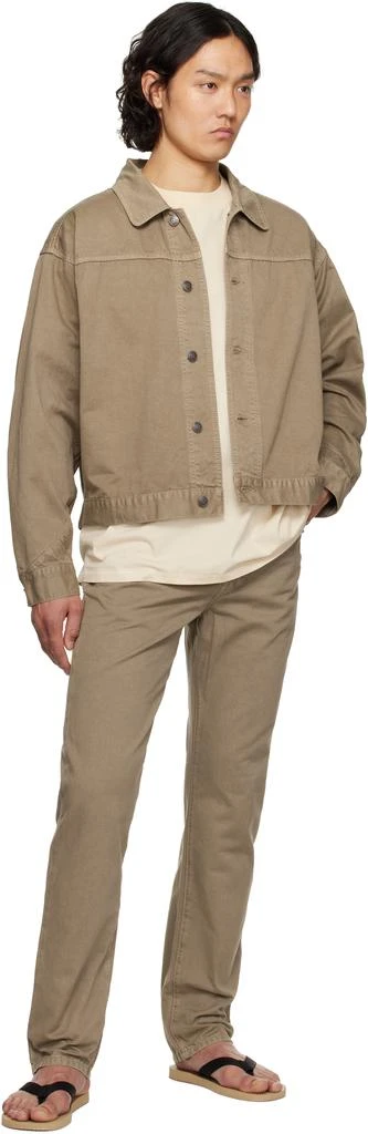 The Row Taupe Marcus Jacket 4