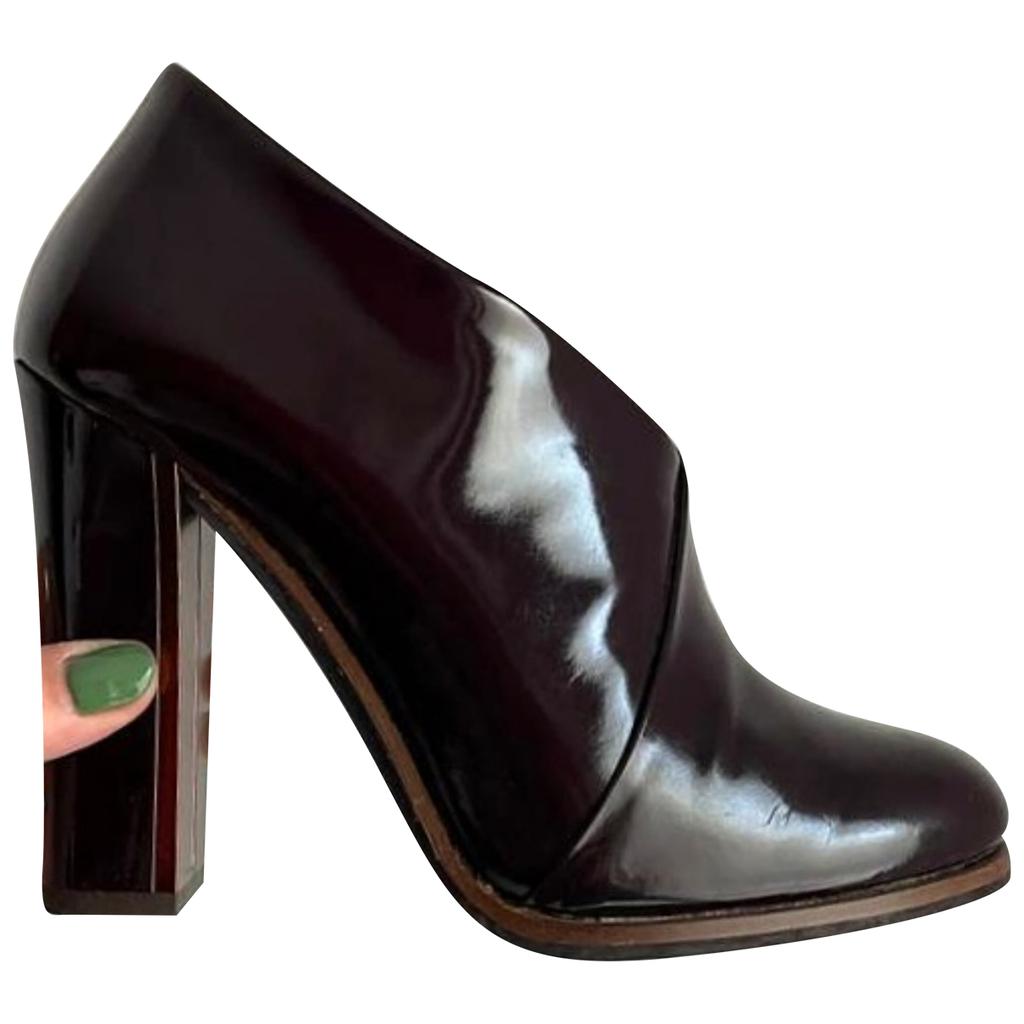L'AUTRE CHOSE L'Autre Chose Patent leather ankle boots