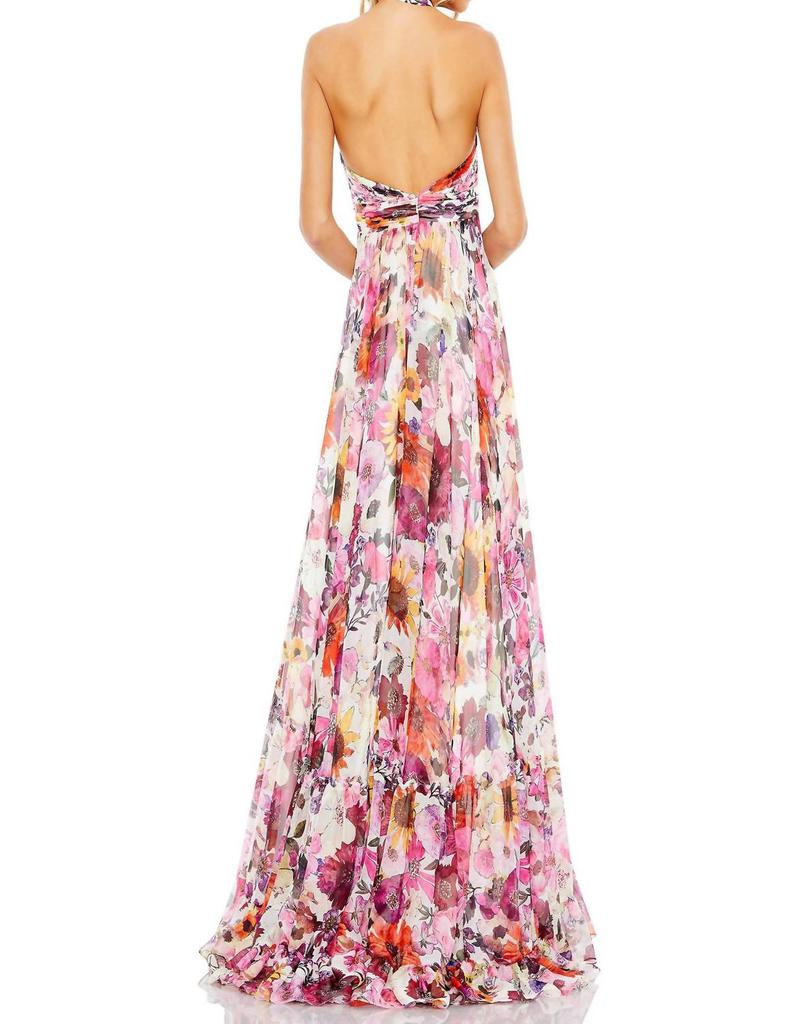 Mac Duggal Mac Duggal - Floral Flounce Dress