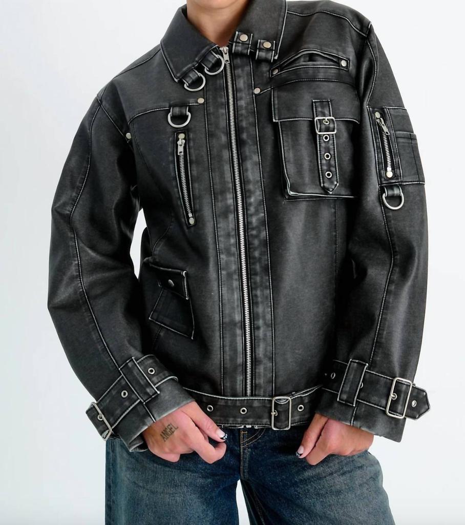 The Ragged Priest The Ragged Priest - Ace Faux Leather Jacket