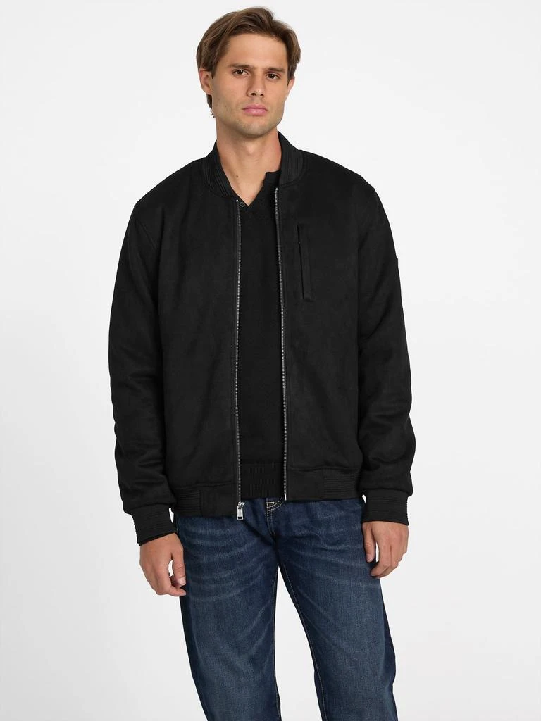 Guess Factory Grover Faux-Suede Jacket 4