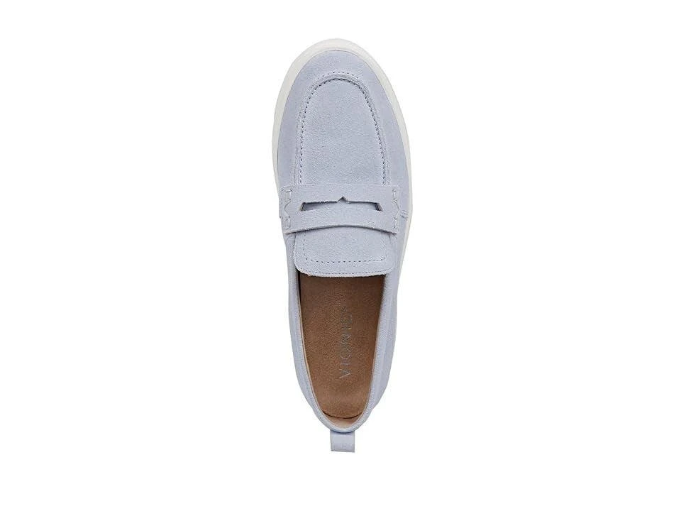 VIONIC Uptown Penny Loafers Women 7.5 Blue Suede Slip On Casual Shoes GBNC425 5