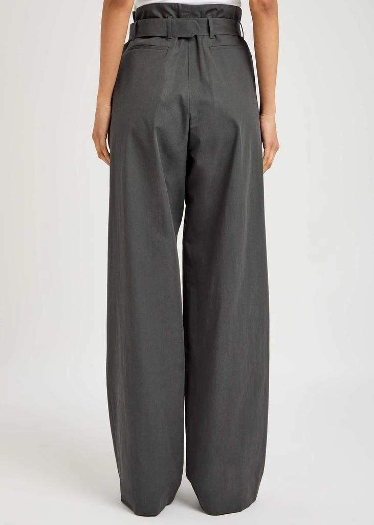 Dries Van Noten Peaches wide-leg cotton trousers 3