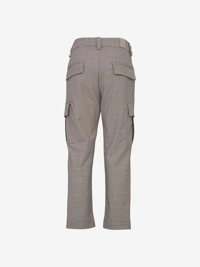 Eleventy Eleventy Boys Cargo Trousers in Grey 3