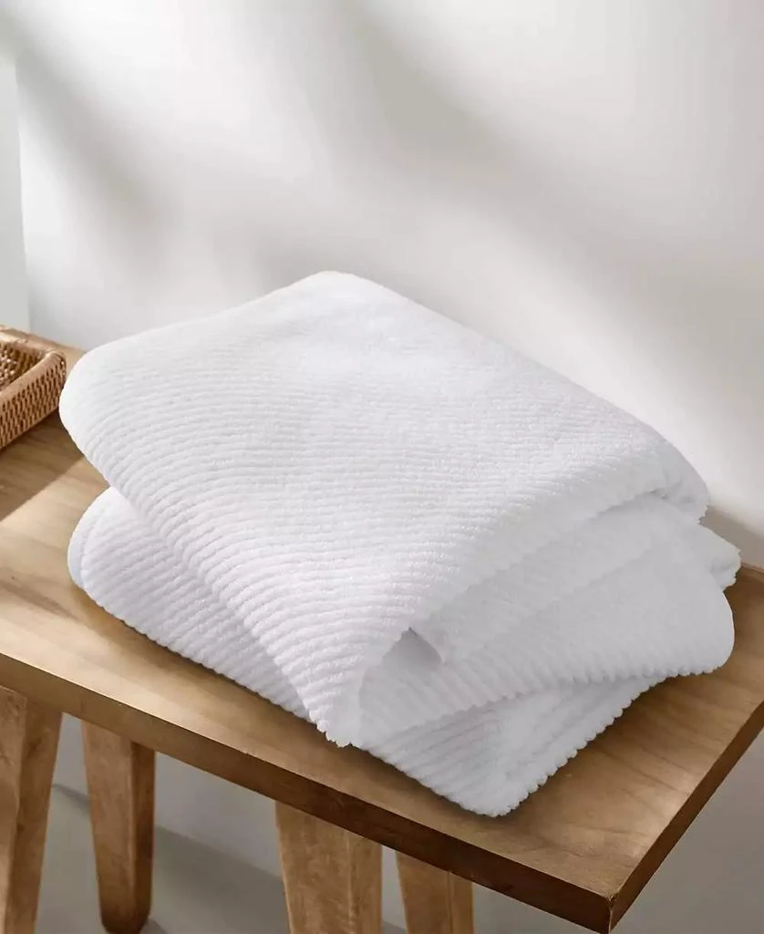 Madison Park Diagonal Ribbed Cotton 4-Pc. Bath Towel Set 24