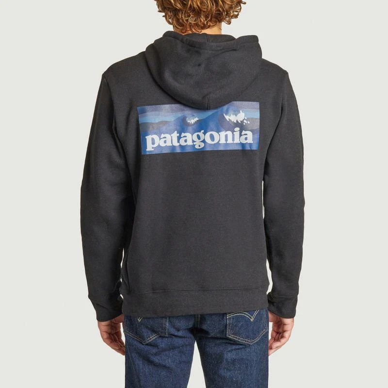 Patagonia Boardshort Logo Uprisal hoodie Ink Black PATAGONIA 3