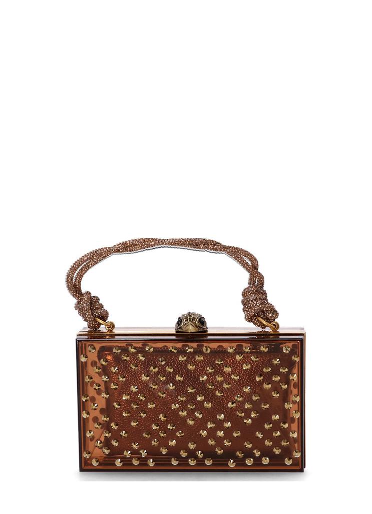 Kurt Geiger Macrame Handle Box Clutch