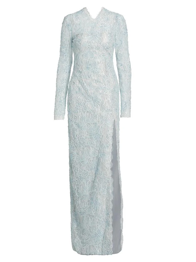 PRABAL GURUNG Cheryl Embroidered Tulle Gown 1