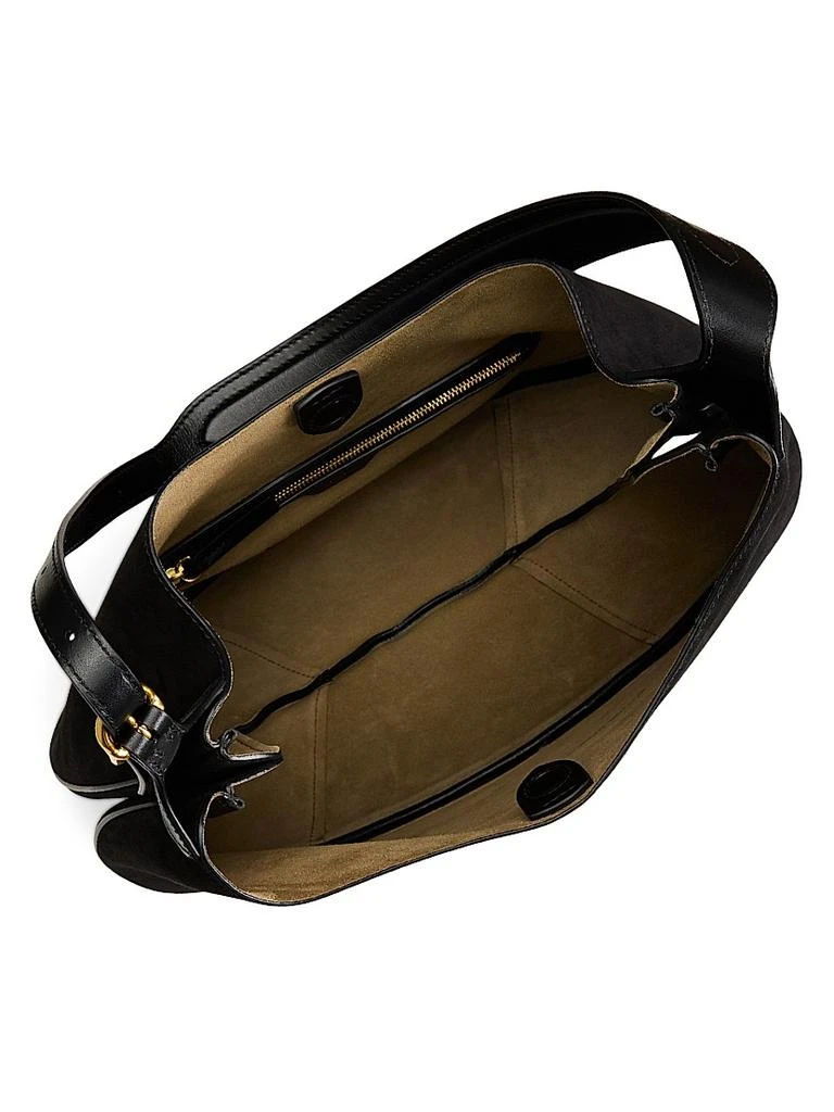 Ralph Lauren Polo ID Suede Shoulder Bag 2