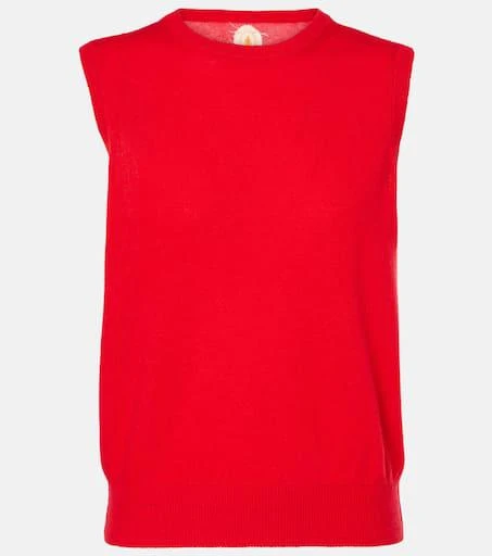 Jardin des Orangers Wool and cashmere sweater vest 1
