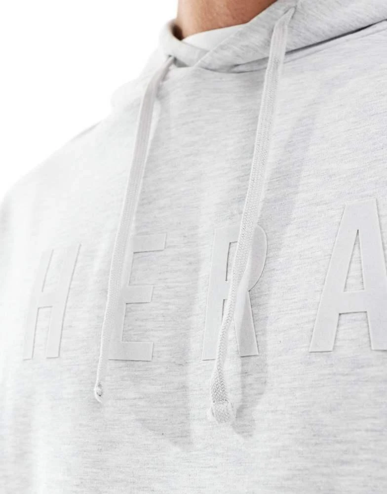 HERA Hera focus hoodie in light grey 3