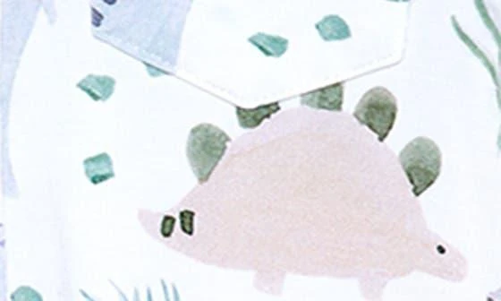 Posh Peanut Dino Henley One-Piece 4