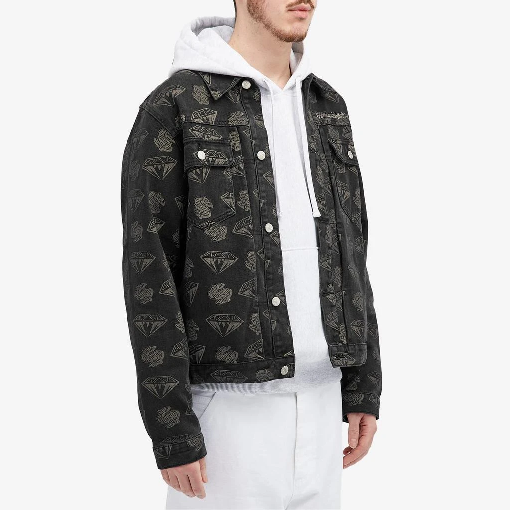 Billionaire Boys Club Billionaire Boys Club Diamonds & Dollars Denim Jacket 2